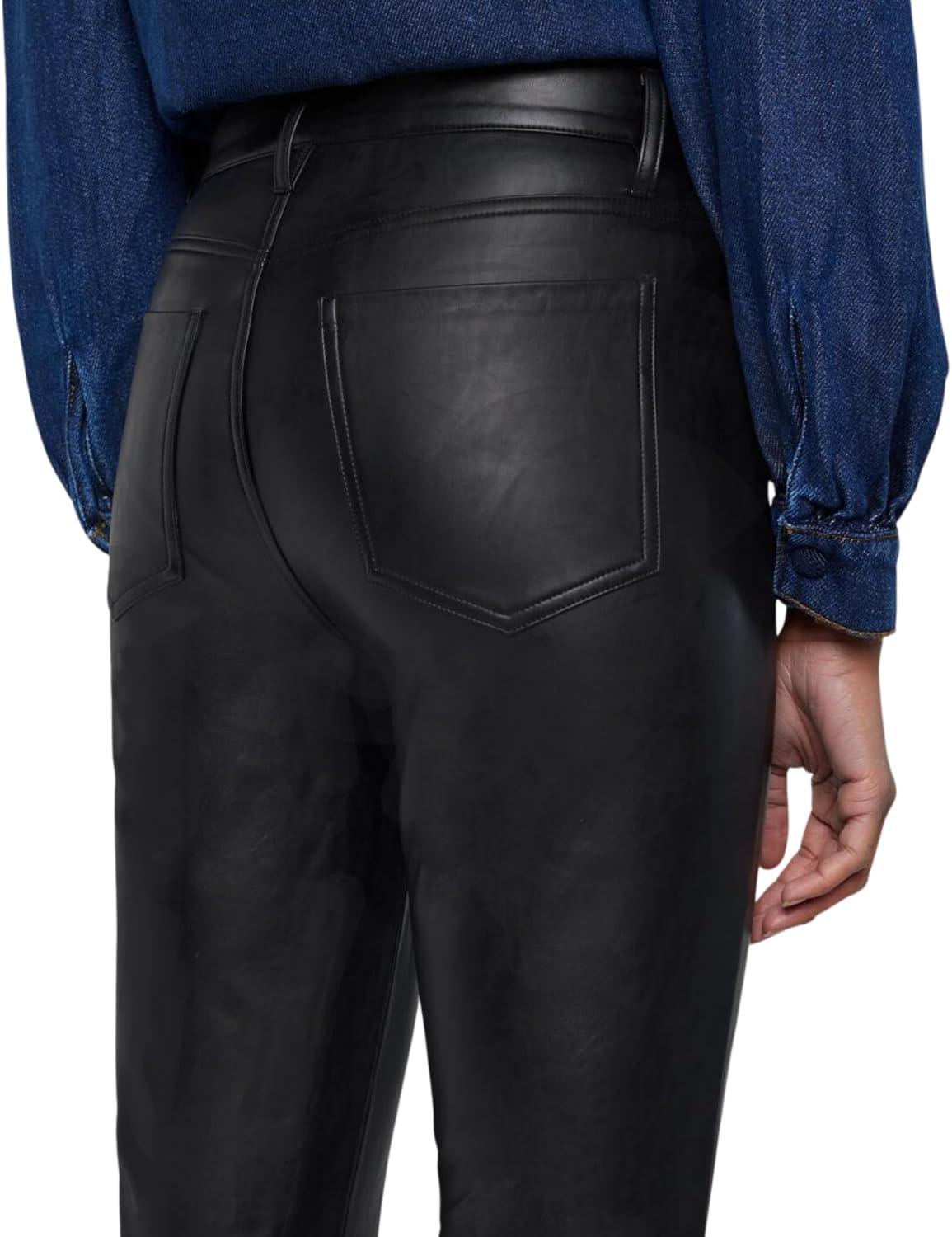 image:image7 for All Mankind Womens Womens HighWaisted Slim Kick Flare JeansBlack