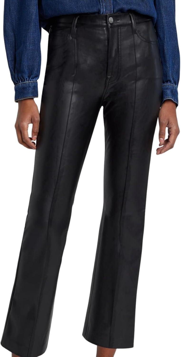 image:image7 for All Mankind Womens Womens HighWaisted Slim Kick Flare JeansBlack
