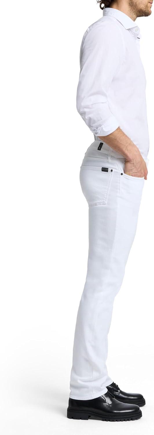 image:image7 for All Mankind Mens Luxe Performance Slimmy JeanWhite