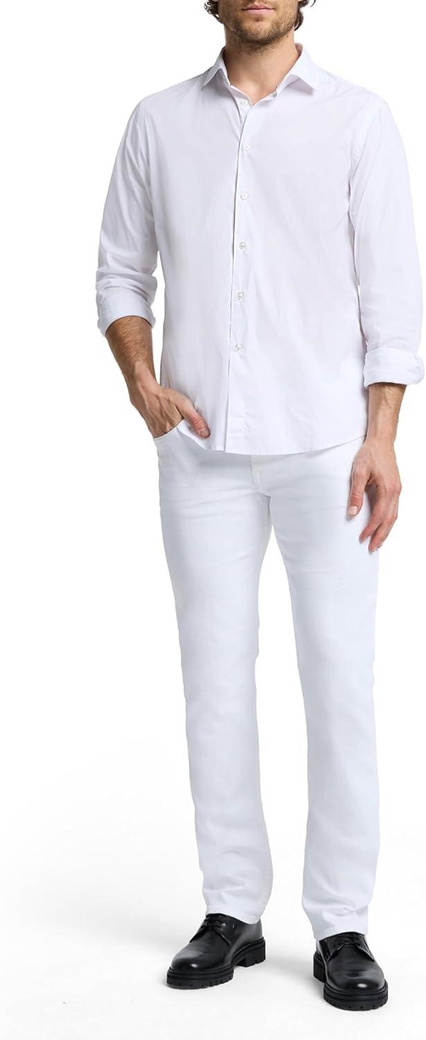 image:image7 for All Mankind Mens Luxe Performance Slimmy JeanWhite