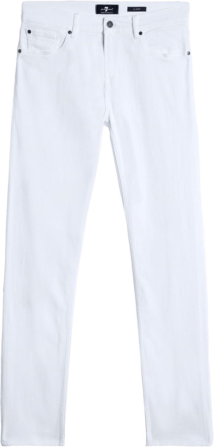 image:image7 for All Mankind Mens Luxe Performance Slimmy JeanWhite