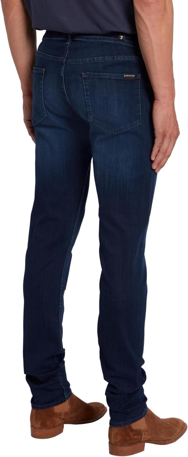 image:image7 for All Mankind Mens Slimmy Tapered Straight JeanBlack