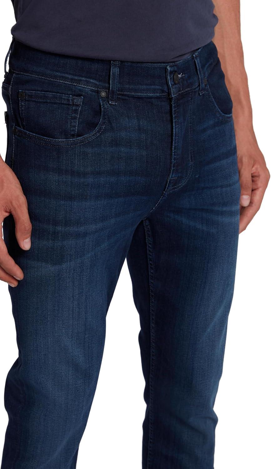 image:image7 for All Mankind Mens Slimmy Tapered Straight JeanDeep Blue