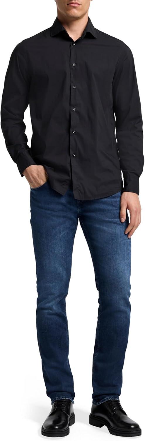 image:image7 for All Mankind Mens Luxe Performance Straight Leg JeansDark Blue