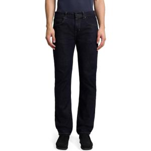 7 for All Mankind Men’s Luxe Performance Straight Leg Jeans(Rinse Blue)