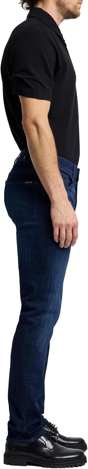image:image7 for All Mankind Mens Slimmy Straight JeanDeep Blue