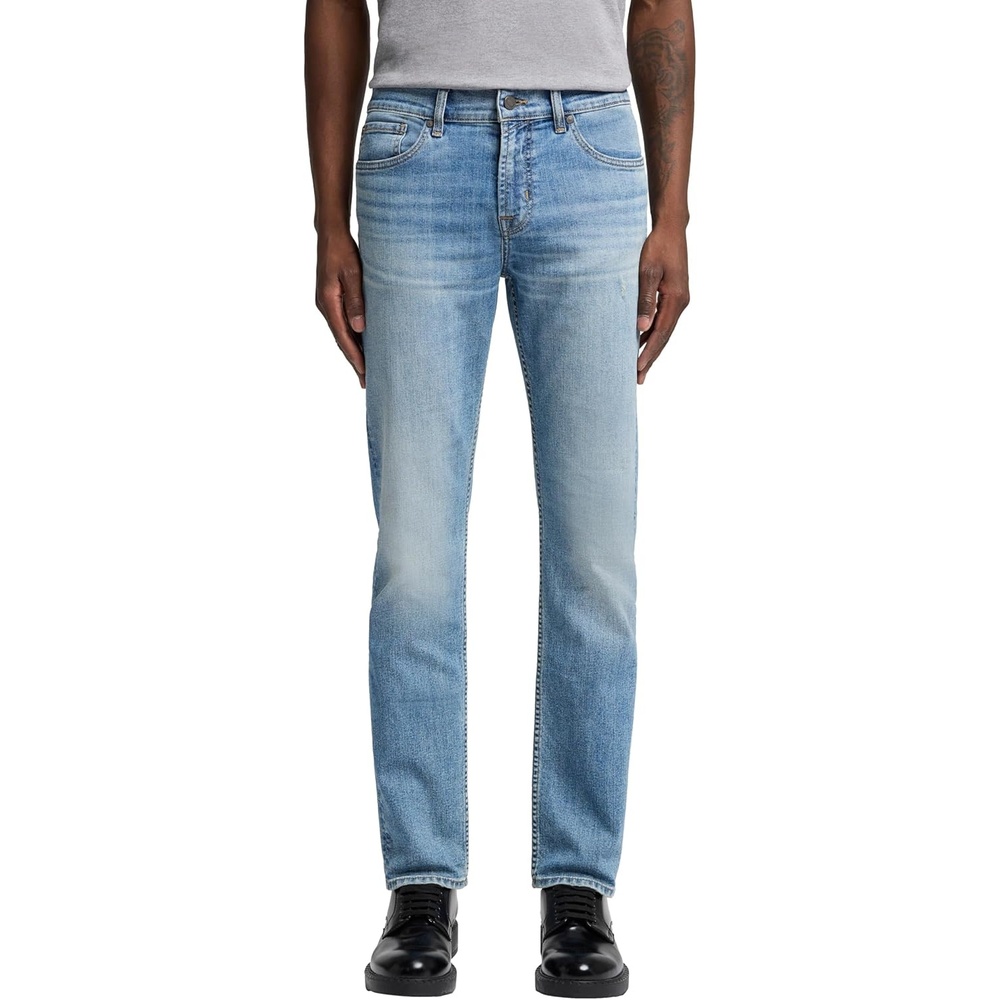 image:image7 for All Mankind Mens Slimmy Clean Pocket Slim Fit JeansPortofino